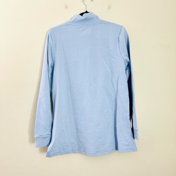 Isaac Mizrahi Live! Long sleeve be turtle neck button neck woman’s over sized S - Picture 4 of 9